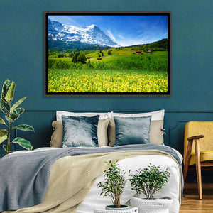 Alps Floral Field Wall Art