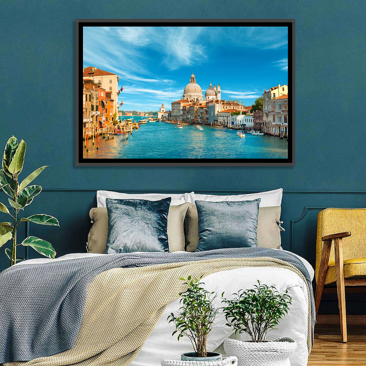 Venice Grand Canal and Santa Maria Della Salute Wall Art