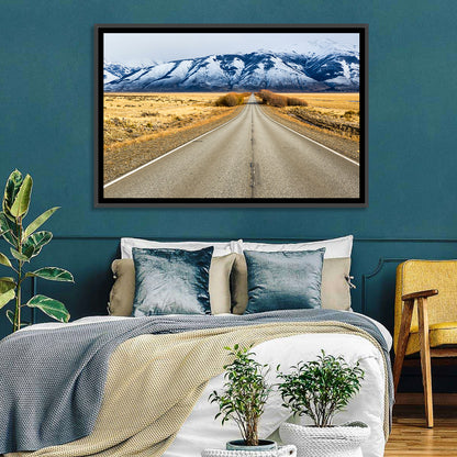 El Calafate Road with Snow Peaks Wall Art