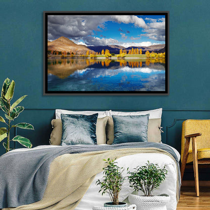 Lake Tekapo Autumn Reflection Wall Art