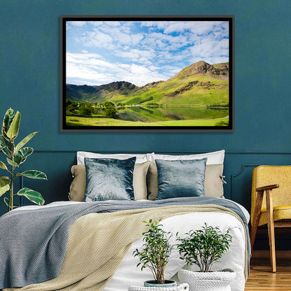 Haystacks Reflection at Buttermere Wall Art