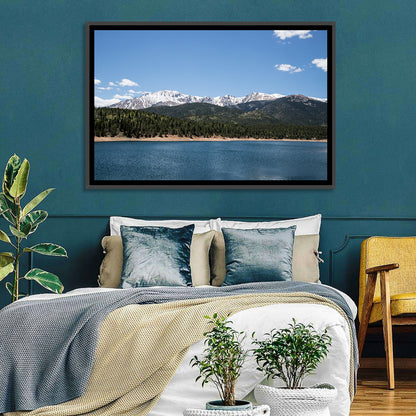 Pikes Peak From Crystal Lake Wall Art