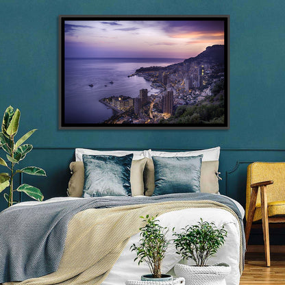Monte Carlo at Dusk Wall Art