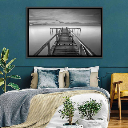 Teluk Tempoyak Jetty at Dusk Wall Art