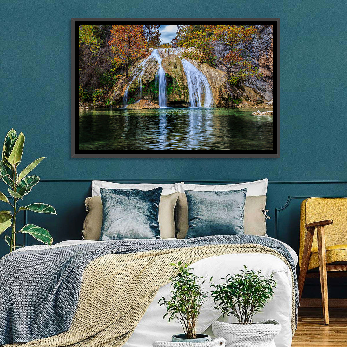 Turner Falls Waterfall Wall Art