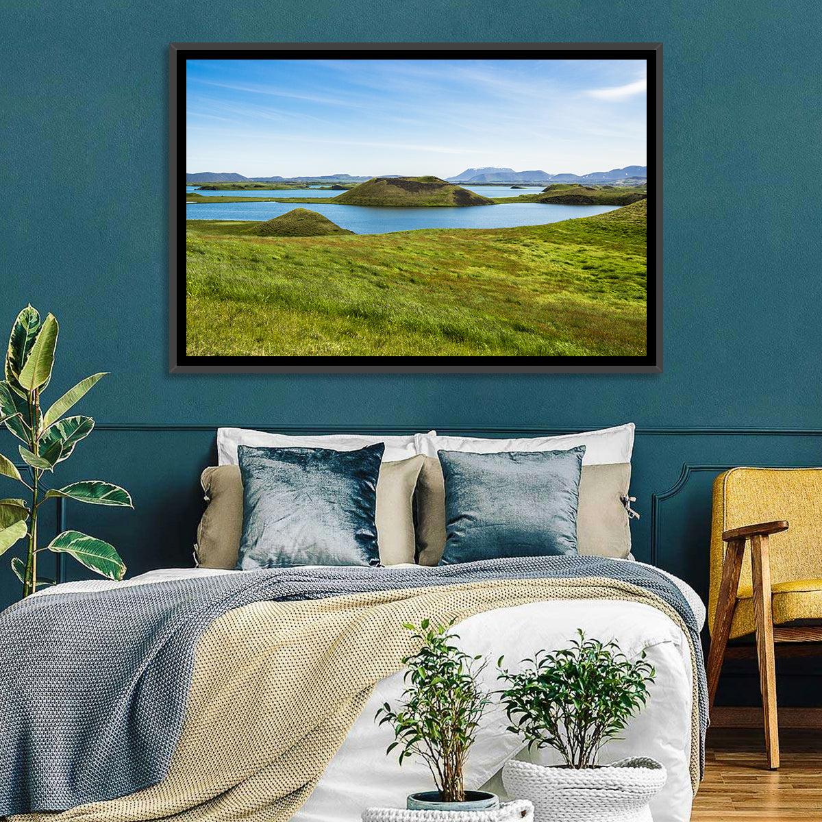 Mývatn Pseudocraters Wall Art