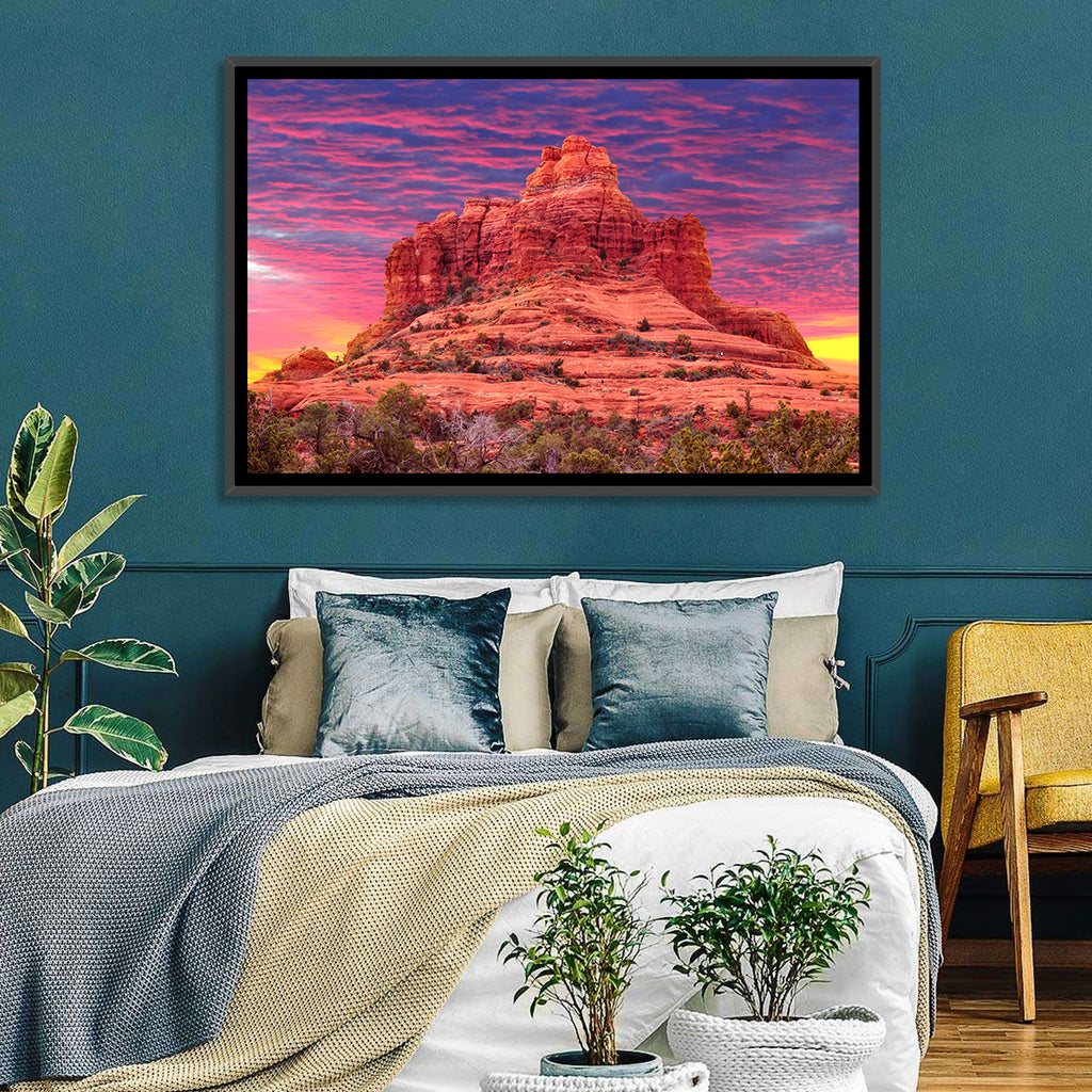 Bell Rock Sunset, Sedona Wall Art