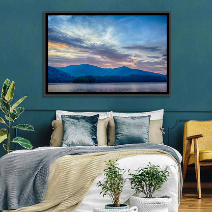 Lake Santeetlah Sunset Glow Wall Art