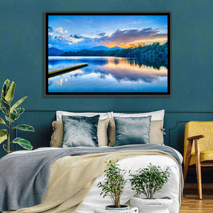 Tranquil Lake Santeetlah Wall Art