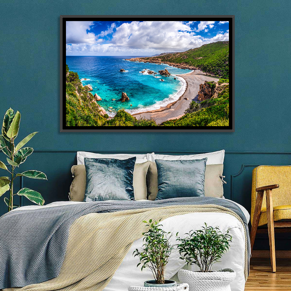 Cala Spinosa Cove, Sardinia Wall Art