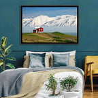 Red House by Fjord Wall Art