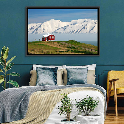 Red House by Fjord Wall Art