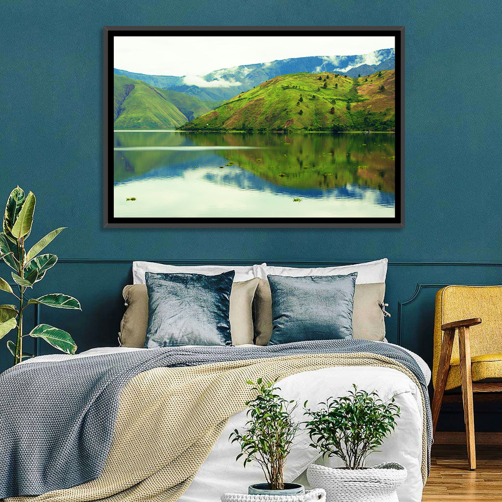 Lake Toba Reflection Wall Art