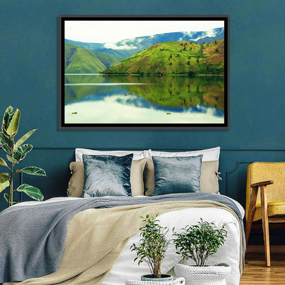 Lake Toba Reflection Wall Art