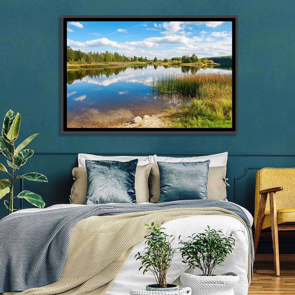Paunkula Lake Reflections Wall Art