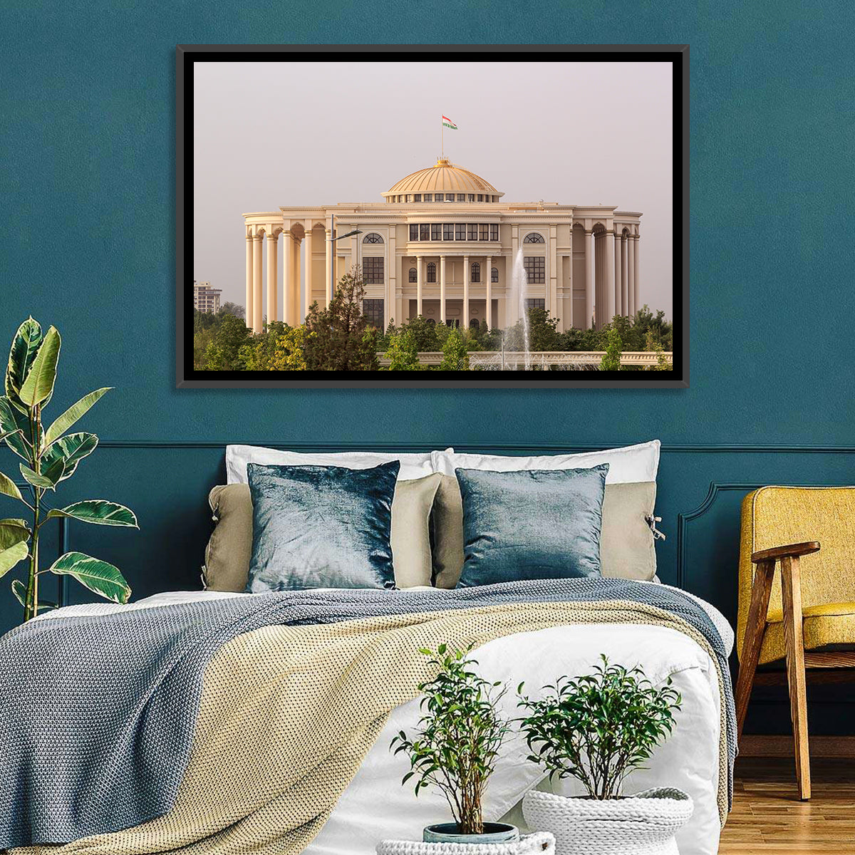 Palace of Nations Dushanbe Wall Art in a room, landscape