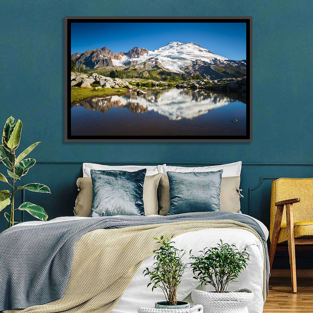 Snow-capped Mount Baker Wall Art