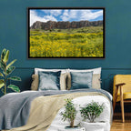 Mount Arbel Wildflower Meadow Wall Art