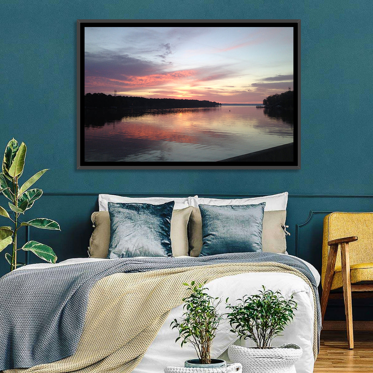 Lake Eufaula Sunset Wall Art