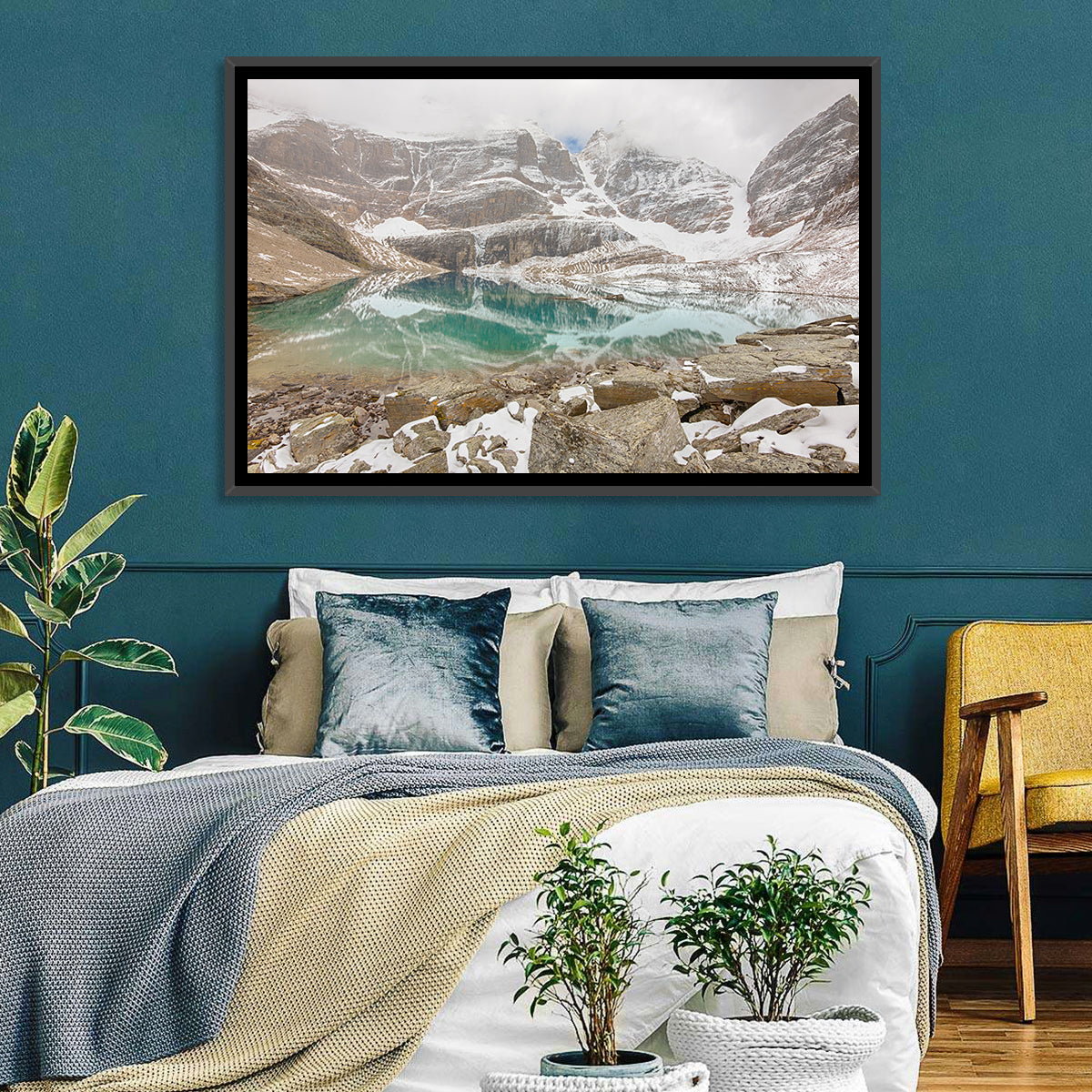 Lake Oesa Reflection Wall Art