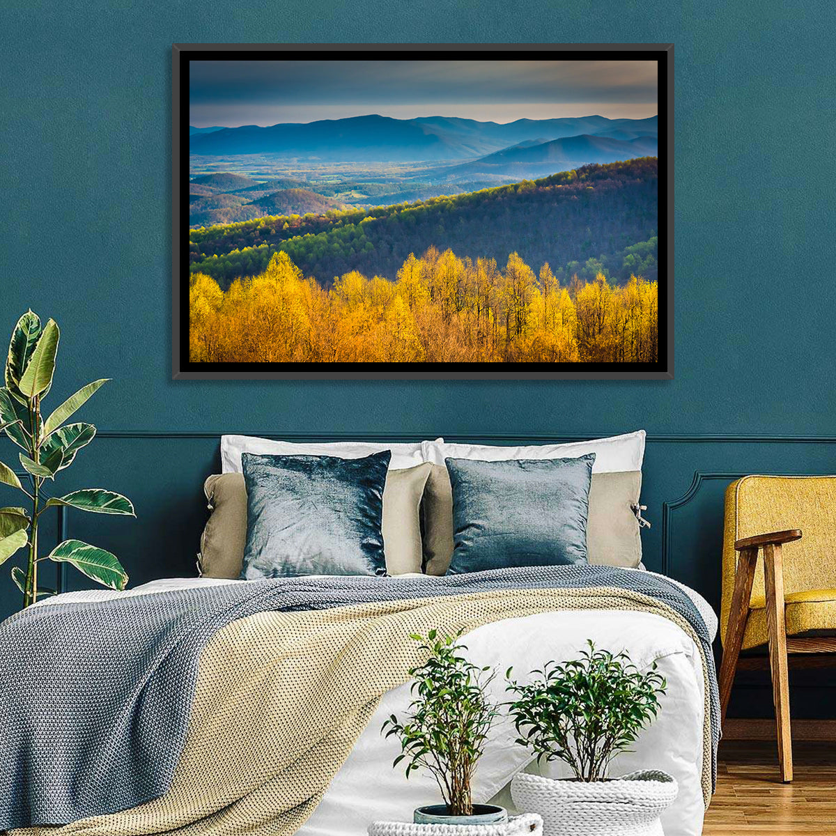 Shenandoah Golden Hour Ridge Wall Art