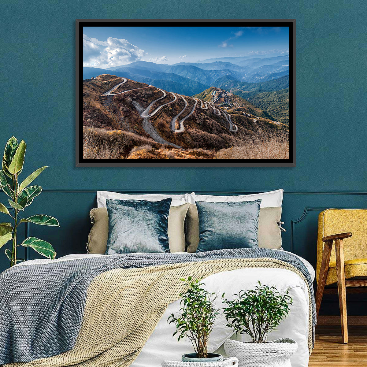 Zuluk Zig-zag Road, Sikkim Wall Art