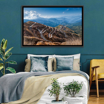 Zuluk Zig-zag Road, Sikkim Wall Art