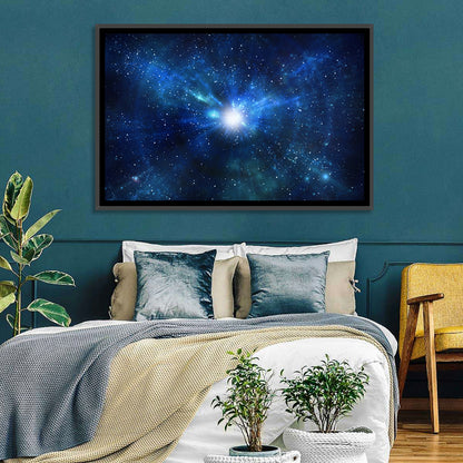 Lightspeed Galaxy Burst Wall Art