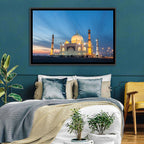 Siddiqa Fatima Zahra Mosque at Dusk Wall Art