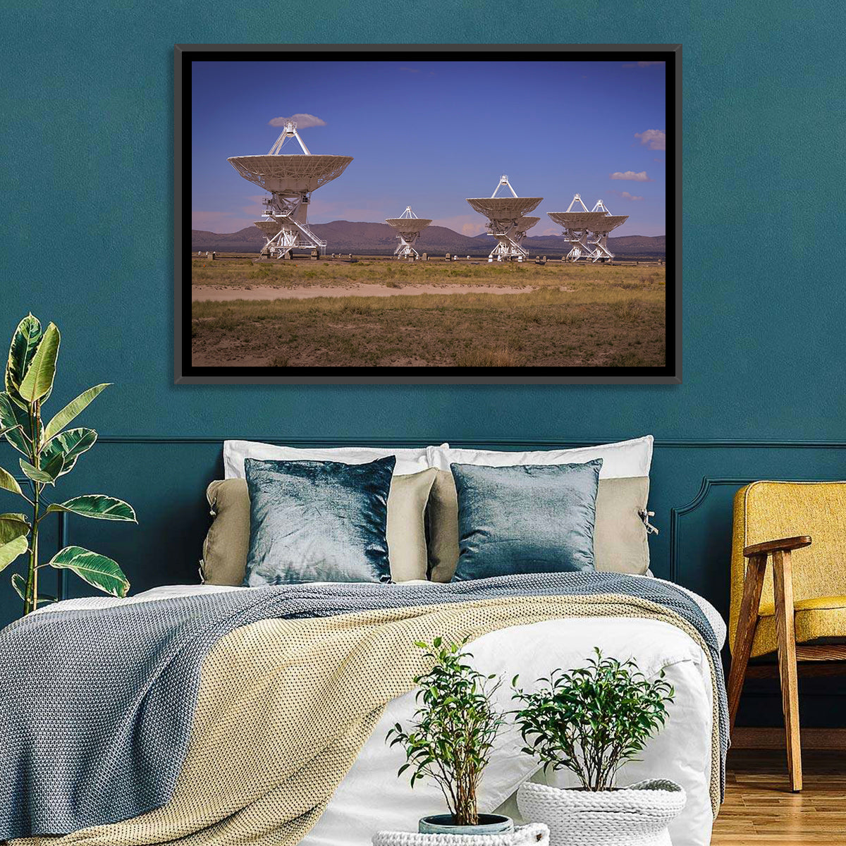 Very Large Array Radio Telescopes Wall Art