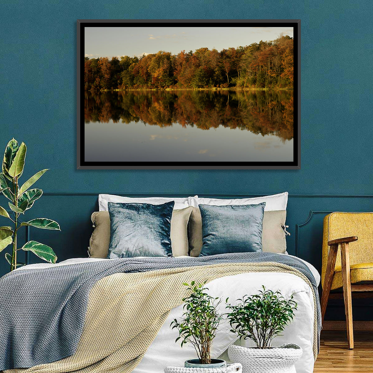 Lake Jean Reflection Wall Art