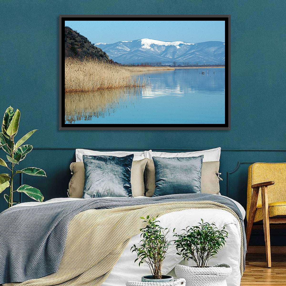 Prespa Lake Reflections Wall Art