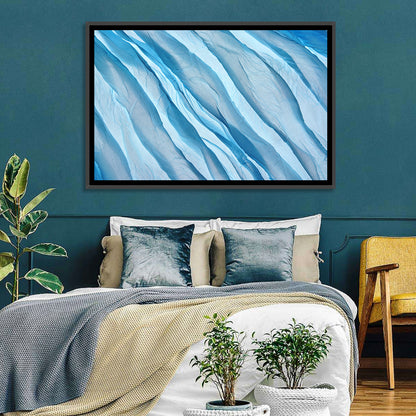 Diagonal Chiffon Layers Wall Art