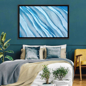 Chiffon Layers Abstract Wall Art