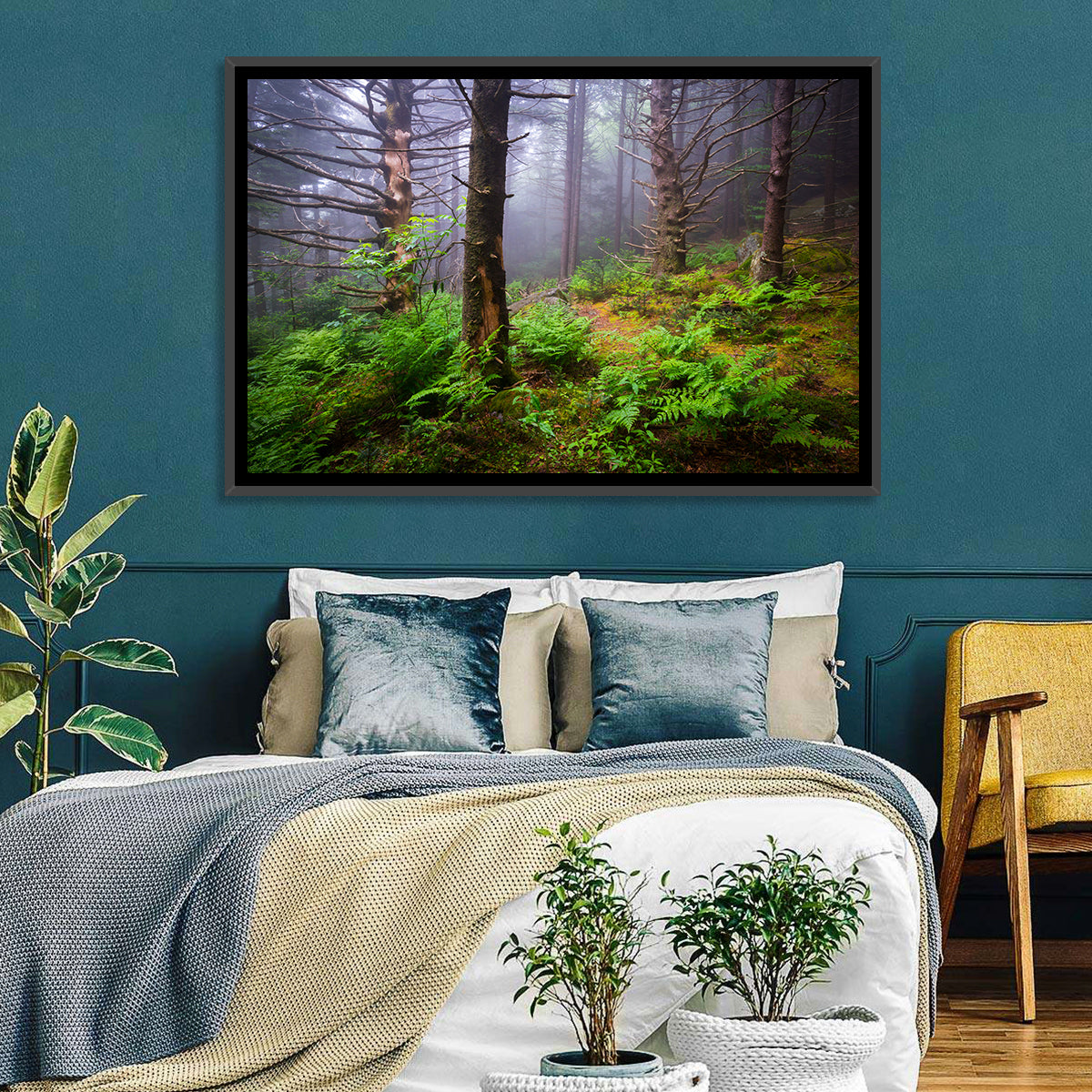 Misty Spruce-fir Trail Wall Art