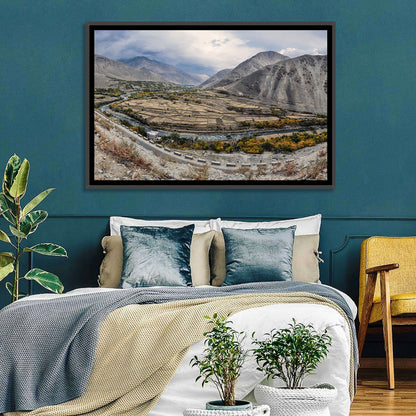 Autumn Valley, Afghanistan Wall Art