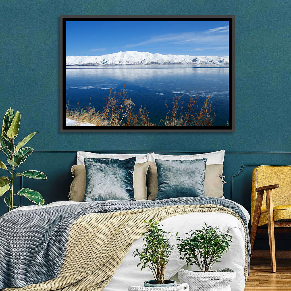 Winter at Lake Sevan Wall Art