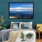 Winter at Lake Sevan Wall Art