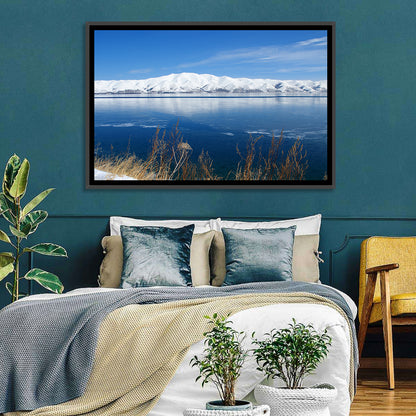 Winter at Lake Sevan Wall Art