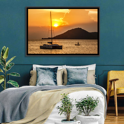 Mama Afrika Sunset, Lake Malawi Wall Art