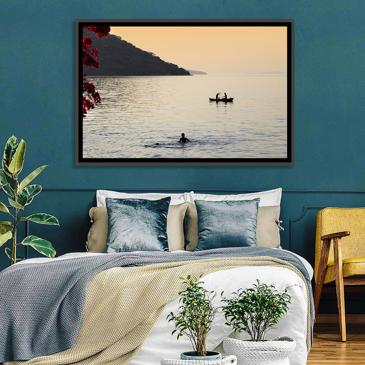 Lake Malawi Golden Hour Wall Art