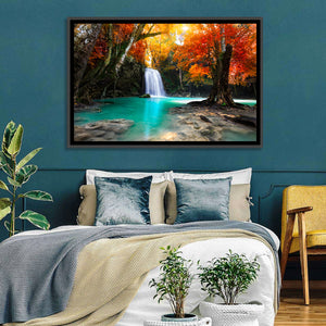 Tropical Waterfall Wall Art