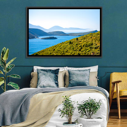 Porto Palermo Bay with Ali Pasha Castle Wall Art