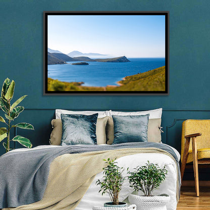Coastal Cliffs and Lighthouse Bay Wall Art