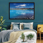 Lake Pukaki Pebble Shore Wall Art
