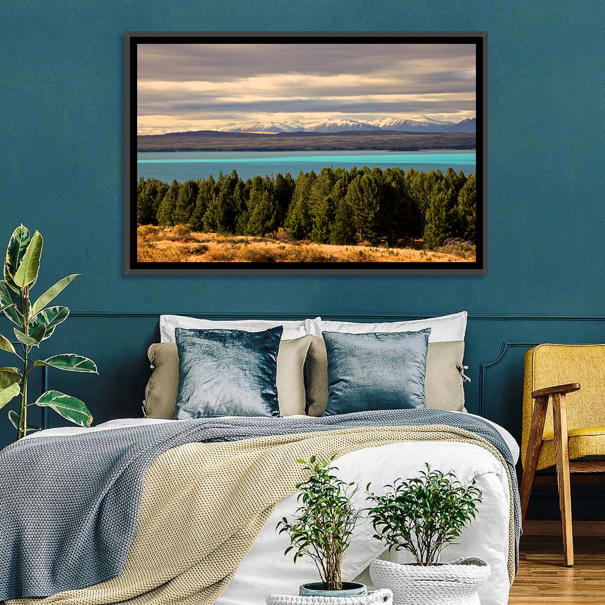 Lake Pukaki Turquoise View Wall Art