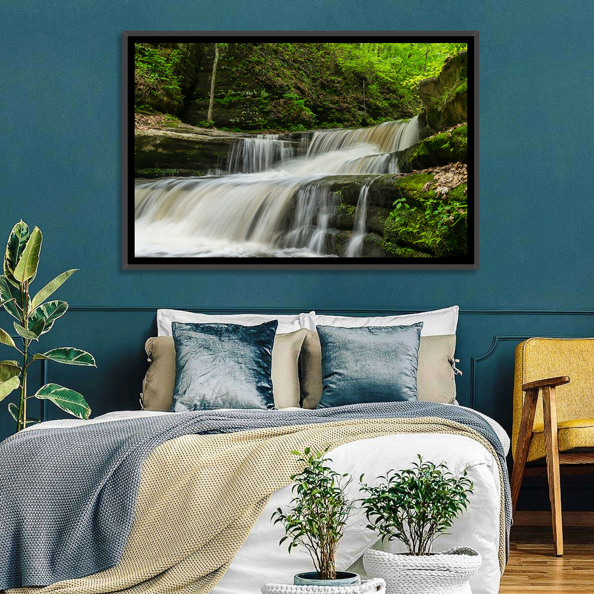 Matthiessen Forest Cascade Wall Art