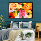 Vibrant Hibiscus Close-up Wall Art