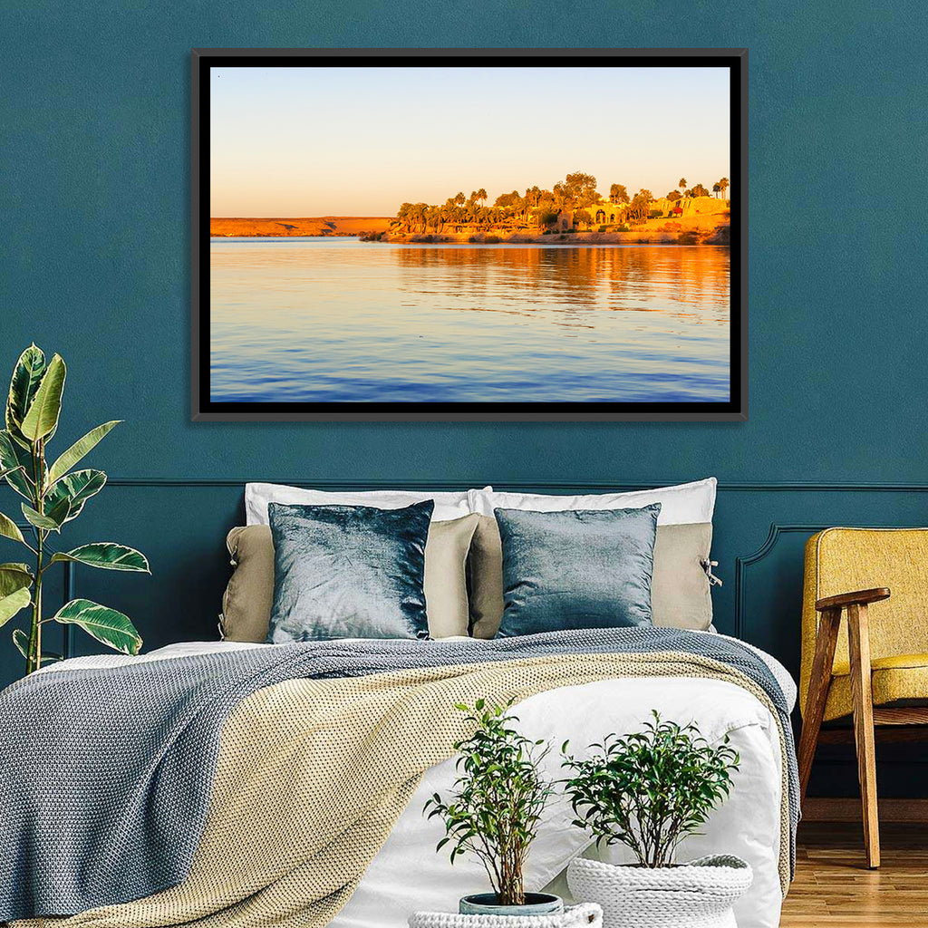 Lake Nasser Golden Hour Wall Art