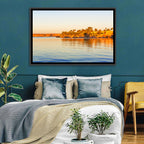 Lake Nasser Golden Hour Wall Art